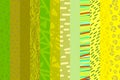 Yellow gradient collage background hand drawn background catoon style