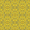 yellow and gray netting seamless vector pattern