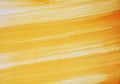 Yellow gold wax soft watercolor hues, background Royalty Free Stock Photo