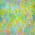 Yellow, green and blue Modern abstract blur hand painted seamless background in vibrant summer natural colors Royalty Free Stock Photo