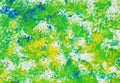 Yellow green blue paint watercolor texture, background, abstract texture and pattern Royalty Free Stock Photo