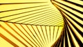 Yellow and green gleaming background.Design. An abstraction made like a tunnel with black stripes moving from the inside