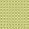 Yellow and Green oval abstract geometric seamless textured pattern background