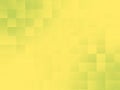 Yellow Green Pixel Squares Gradient Background Wallpaper