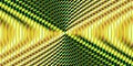 Yellow green spotlight glass art texture. Projector lens background creative. Searchlight striped circles screen optical. Lamp