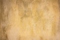 Yellow grunge cement wall, textured background Royalty Free Stock Photo