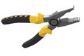 Yellow hand tool pliers for repair and installation Royalty Free Stock Photo