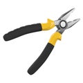 Yellow hand tool pliers for repair and installation