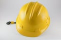 Yellow hard hat Royalty Free Stock Photo