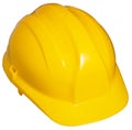 Yellow hard hat Royalty Free Stock Photo