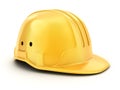 Yellow helmet worker