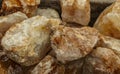 Large Chunks of Yellow Hematoid Quartz