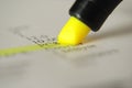 Yellow Highlighter