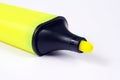 Yellow highlighter pen.