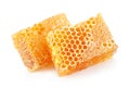 Yellow Honeycomb slice closeup