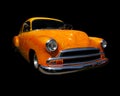 Yellow Hot rod Royalty Free Stock Photo