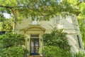 Yellow House Office Garden District New Orleans Louisiana Royalty Free Stock Photo