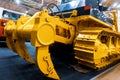 Yellow Hydrostatic Drive Bulldozer. General road construction equipment