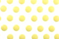 Yellow Isolated Pills Pattern Texture Royalty Free Stock Photo