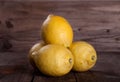 Yellow juicy Lemons