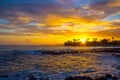 Yellow Kauai Sunset