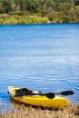 Yellow Kayak Ready to be Used Royalty Free Stock Photo
