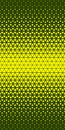 Yellow khaki green halftone triangles pattern. Abstract geometric gradient background. Vector illustration Royalty Free Stock Photo