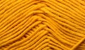 Yellow knitted texture
