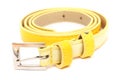 Yellow Lady Belt Royalty Free Stock Photo