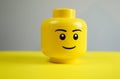 Yellow LEGO head.