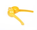 Yellow lemon squeezer