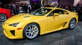 Yellow Lexus LFA