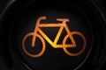 Yellow light for bicycle