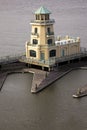 Yellow Lighthouse in Biloxi Royalty Free Stock Photo