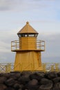 Yellow lighthouse, Reykjavik