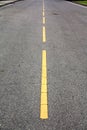 Yellow Line Road Royalty Free Stock Photo