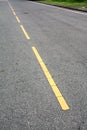 Yellow Line Road Royalty Free Stock Photo