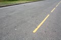 Yellow Line Road Royalty Free Stock Photo