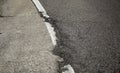 Yellow lines highway Royalty Free Stock Photo