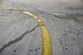 Yellow lines highway Royalty Free Stock Photo