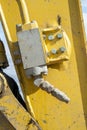 Yellow loaders connecting box