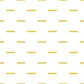 Yellow long ruler pattern seamless Royalty Free Stock Photo