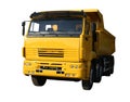 Yellow lorry