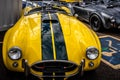 Yellow luxury vintage vehicle on show at the Barrett-Jackson Auction in Scottsdale, Arizona