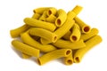 Yellow macaroni group Royalty Free Stock Photo