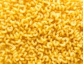 Yellow macaroni Royalty Free Stock Photo