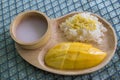 Yellow Mango with Glutinous Rice