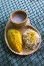Yellow Mango with Glutinous Rice