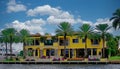 Yellow Mansion in Fort Lauderdale