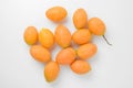 Yellow marian plum fruit Royalty Free Stock Photo